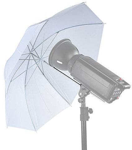 Fotografische Beleuchtungsschirme, 33-Zoll-durchscheinender Weißer Weicher Regenschirm für Fotostudio-Blitzlicht-Diffusor Softlight