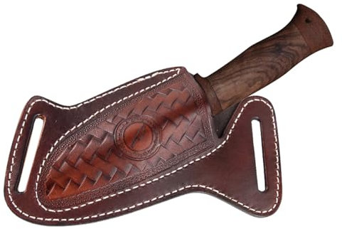 Knife Sheath,Leather Knife Sheath for Belt,Pocket Folding Knife Holder,Compact Draw Knife Holster,EDC Tools Holster,Portable Swiss Army Knife Pouch Sheath,Sheath for Folding Knife,Gifts for Men