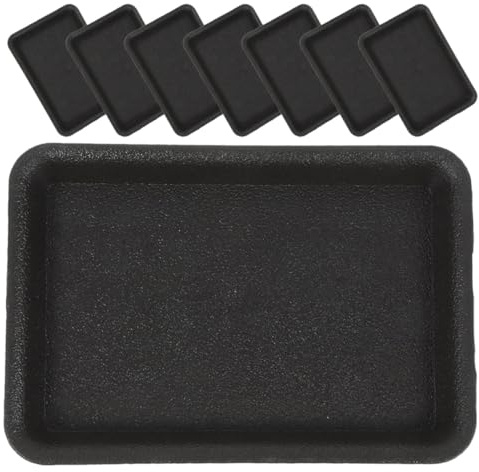 VICASKY 8pièces Soucoupes pour Plantes Intérieur et Pots de Fleurs Bacs à Fleurs Plastique Réutilisables Supports pour Jardinières