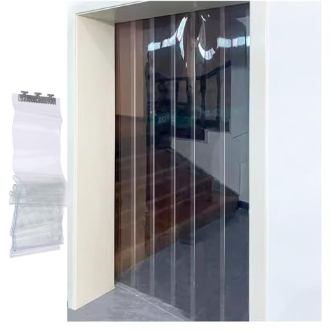 Heavy-Du C PVC vinylremsa för reparatörer och lager - vind- och dammharts, perfekt för temperaturkontroll och luftflöde, inomhus/utomhusbruk