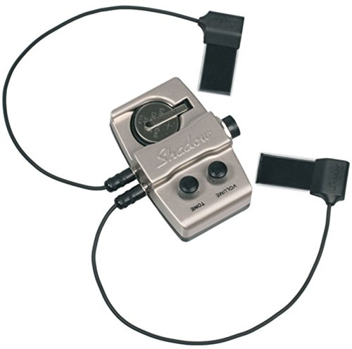 Shadow Nanoflex Active Double Bass Pickup System with Volume & Tone Control, Upright Bass Pickup with Dual Nanoflex Pads & Active Preamp