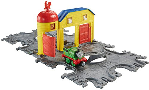 Fisher-Price Fisher Price Thomas & Friends Take-n-Play Farm Tile Tracks mit Percy Zug