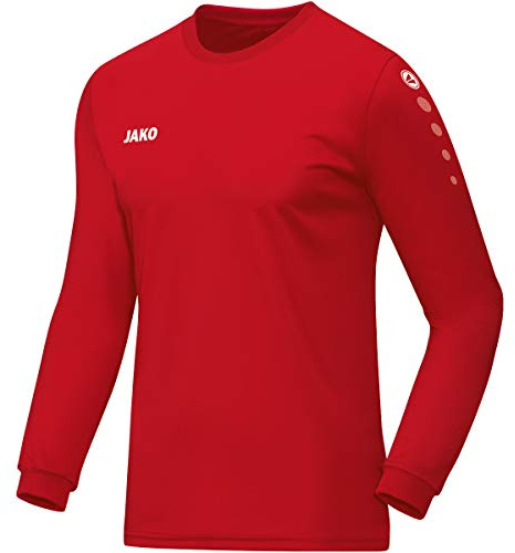 JAKO Herren Trikot Team (Langarm), Sportrot, L