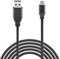 Wicked Chili Ladekabel 3m (1 Stück) USB-C Verlängerung, Schnellladekabel kompatibel mit Playstation 5 Dual Sense, Controller, Switch Pro, Xbox Series X, Play & Charge Controllerkabel (300cm)
