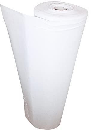 Greenerba© – 30m² Feutre Geotextile 200g/m2 Polyester (PES) – Tissu Perméable à l'eau – 1 x 30m – Toile de Drainage Bassin/Terrasse/Jardin – Séparation Gravier/Sable/Pavés/Gazon Synthétique