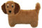 Puckator Sausage Dog Microwavable Plush Lavender Heat Pack - Heating Pads - Hot Heat and Ice Cold Cool Pack Packs Bag for Sport Injuries Knee Back Pain - Bed Warmer - Wellness Health Products