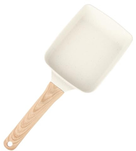LUCKDANO Padella Tamagoyaki, Padella Quadrata di Fritta di Fritta Angolo Fritta Produttrice di Fritta per Fritta e Uova Non Stick per Stufa a Gas e Pentola a Induzione