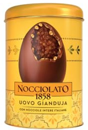 Uovo Pasqua Baratti & Milano Mini Uovo Nocciolato Gianduia in Latta da 120 g