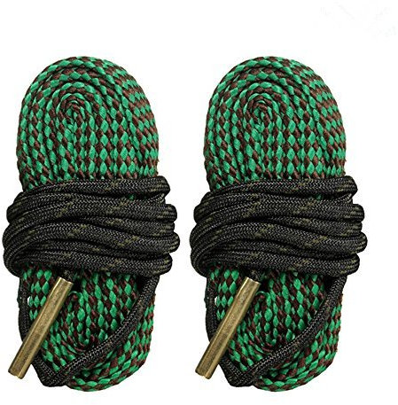 2 x Bore Snake Laufreiningungsschnur, Pistolenreiniger, Reinigungsset für die Jagd, .22 Cal, .223 Cal, 5,56 mm, für Karabiner, Schrotflinte, Pistole, Gewehr