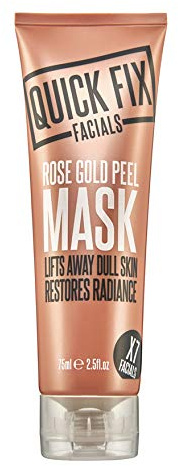 Quick Fix Facials Rose Gold Peel Face Mask, 75 ml