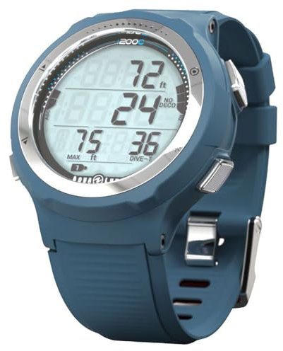 Aqualung i200C - Tauchcomputer, Bluetooth, Vier Betriebsarten, Intuitive Navigation, Aqua Lung Dive Computer Ideal zum Tauchen.