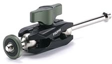 Tilta Micro Brazo articulado Brazo mágico con 1/4 -20 Tornillo, Montaje de cámara Ajustable para jaulas de cámara, Mangos Superiores, trípodes y Abrazaderas de Montaje - Negro TA-MAA2-B