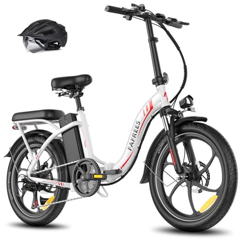 Fafrees 2025 F20+ E Bike Bicicleta plegable de 20 pulgadas para adultos [Oficial] Bicicleta eléctrica para hombre y mujer Fatbike 20 Ah / 720 Wh batería, bicicleta eléctrica 250 W, bicicleta de