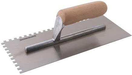 Silverline CB59 Platoir à colle poignée bois 28 cm