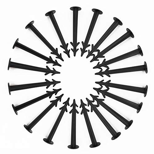 300 anclajes de red para estanque red de protección de hojas