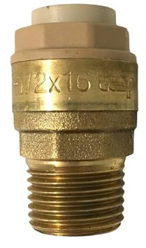 Raccord laiton droit à emboîtement M 1/2 Ø 16 mm Itap-Fit Itap