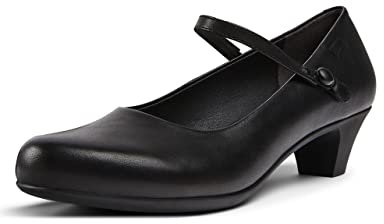 Camper Helena Bajo 20202, Mary Jane Flat, Mujer, Negro 088, 40 EU
