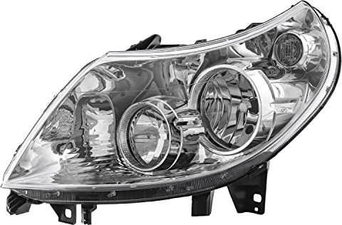 Diederichs Scheinwerfer links H1/H7 für Jumper, Ducato, Boxer (2006-2010) - Silber - 55W - Halogen - Kunststoff - E-Typ-geprüft