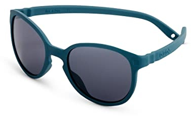 Ki ET LA Gafa de Sol Little Kids 1-2 años PEACOCK BLUE wayfarer, Occhiali da sole Little Kids 1-2 anni Viandante BLU PAVONE Unisex - Bambini, Verde Pavo Real, 12-24 meses