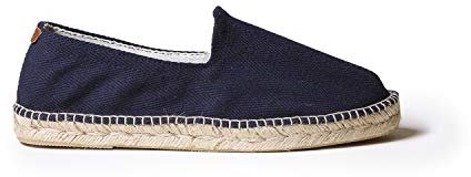 Men's fabric espadrille de algodón - MONTGRI - Navy, 44 EU