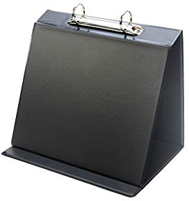 Lansdale A5 Presentation Table Top Flipchart Binder (Black)