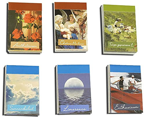 300 Stück Scrapbooking Sticker Set, Washi Aufkleber Sticker, Scrapbook Zubehör, für Journaling, Scrapbooking Tagebuch Planer Album Tagebuch, Notebook, Kartenherstellung Laptop Journaling, 6 Sets