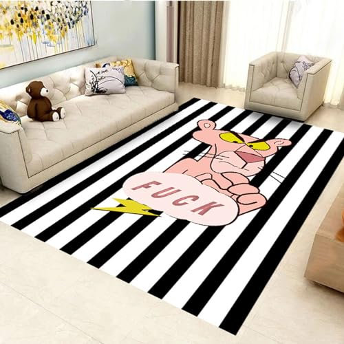 SBJKLYRN Carpeting Home Decoration Rugs Room Decorative Living Room Rugs Light Luxury Minimalist Style Abstract Multi-color Ink Painting Rug For Living Room(C 37,60 * 120)