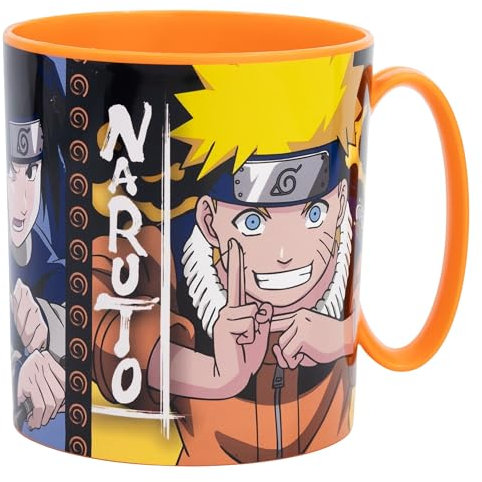 Stor Naruto Tasse en plastique réutilisable pour micro-ondes 390 ml