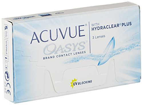 ACUVUE Kontaktlinsen Oasys Wochenlinsen weich, 3 Stück/BC 8.4 mm/DIA 14.00 / -10.50 Dioptrien