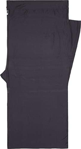 Cocoon Anti-Mücken Seidenschlafsack Insect Shield Line Travelsheet - Silk, 210 x 86 cm, Rhino Grey