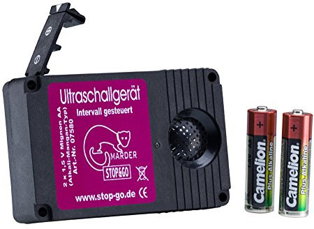 Stop & Go 07580 Dispositif anti-martres à ultrasons, avec piles