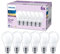Philips Classic LED E27 Lampe, 60W, matt, warmweiß, nicht dimmbar, 6er Pack