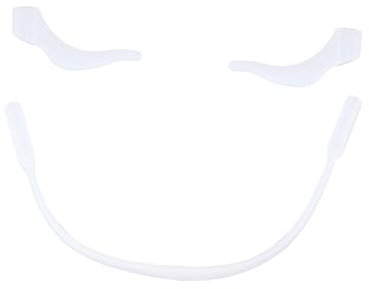 OSALADI Brillenhalter Brillenband Ohr – Schutzbrillenhalter für Jungen und Mädchen Weiß Bequem Flexibel Brillenband