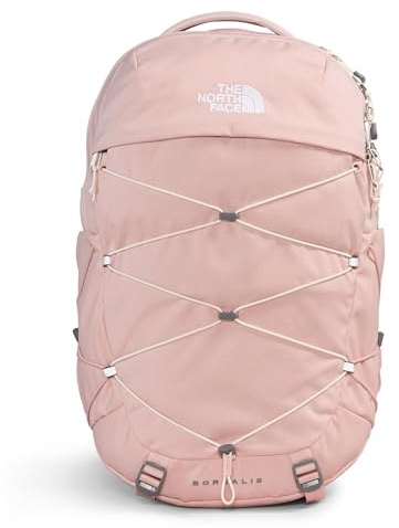 THE NORTH FACE Women's Borealis Commuter Laptop Backpack, Pink Moss Dark Heather/Gardenia White-NPF, One Size