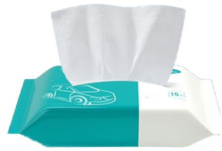 Toallitas Limpiadoras de Vidrios para Automóviles, Toallitas Limpiadoras de Vidrios parabrisas y Espejos Automáticos Multifuncionales