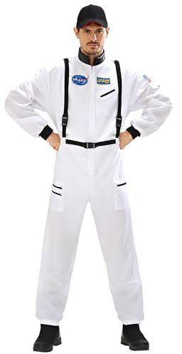 W WIDMANN MILANO festmode 11044 kostym astronauta astronaut, vit, XXL