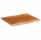 Generisch Tischplatte 90x80x3,8 cm Rechteckig Massivholz Akazie Baumkante,jiangboyue-370651