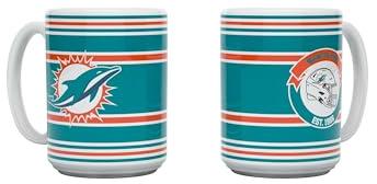 Miami Dolphins NFL Tasse Becher Kaffeetasse Mug ** Established ** 450 ml
