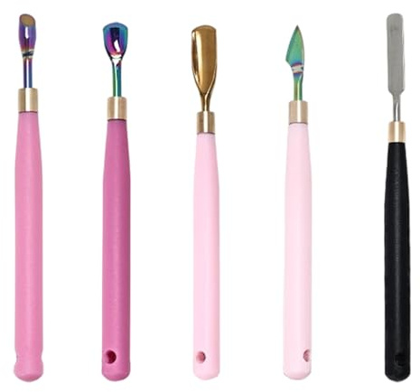 Dissolvant Portatif D'outil 'art 'ongles Pour Des Manucures Adaptées Voyages Préparations Précises Des Ongles Et Contrôle De La Consistance Du Gel Poussoir À Cuticules En Fer À Cheval