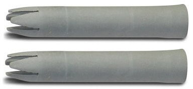 Unbekannt 2 Stück Garniertülle Ersatztülle Stecktülle grau 6,5 cm lang für viele ältere Sahnespender