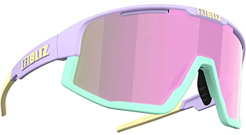 Bliz Fusion Sportbrille, matt pastel purple-brown w pin