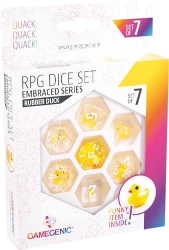 Set de Dados para rol Rubber Duck (7pcs)
