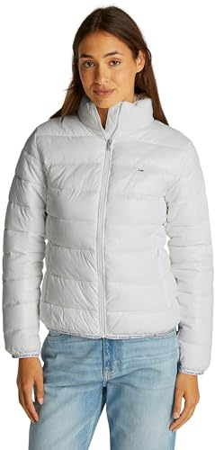 Tommy Jeans Donna Piumino Essential Tape Lucido, Bianco (Ecru), M