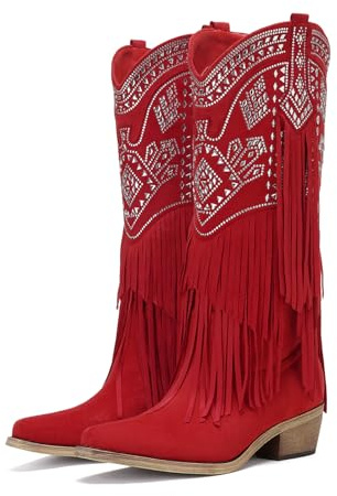 UTIKLIOU Women's 508-h1138Western Boot
