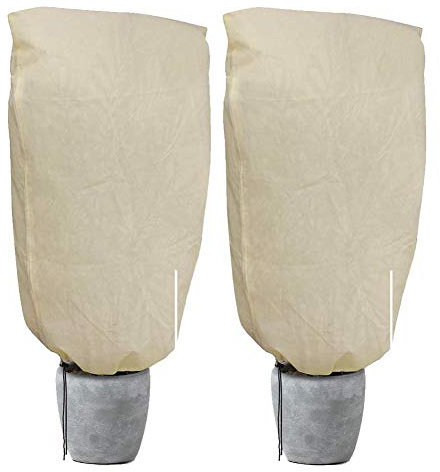 Frostschutzhüllen for Gartenpflanzen, Frostschutzhülle for Winterpflanzen, 2 Stück, Frostschutzhüllen for Winterpflanzen, Pflanzenschutzhülle for Pflanzen, Bäume, Sträucher, wiederverwendbare Strauchh