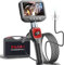 Ralcam Endoskopkamera 6,2mm Endoscope Camera - 360° Endoskop Schwenkbarer 4,3 HD 720P Inspektionskamera mit Licht Rohrkamera, Kameras mit 6 LED, IP67 Wasserdicht 2M Halbsteifes Kabel Lenkendoskop