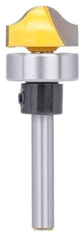 1pc Milling Cutter Faux Panel Ogee Groove Router Bit 6mm 8mm 1/4'' 1/2'' Shank With Diameter 3/4'' Wood Cutter For Woodworking(6mm Shank)