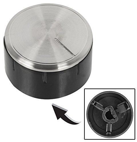 Bosch Oven Cooker Hob Control Knob Switch (Silver/Black)