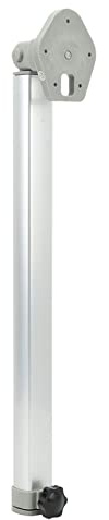 Aluminum Alloy Telescopic Folding Table Leg - Adjustable Height Desk Stand for RV Campers, Caravans, and Boats