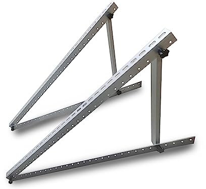 ESTEXO Halterung Aufständerung für Solarpanel Photovoltaik PV Solarmodul Flachdach 104 cm